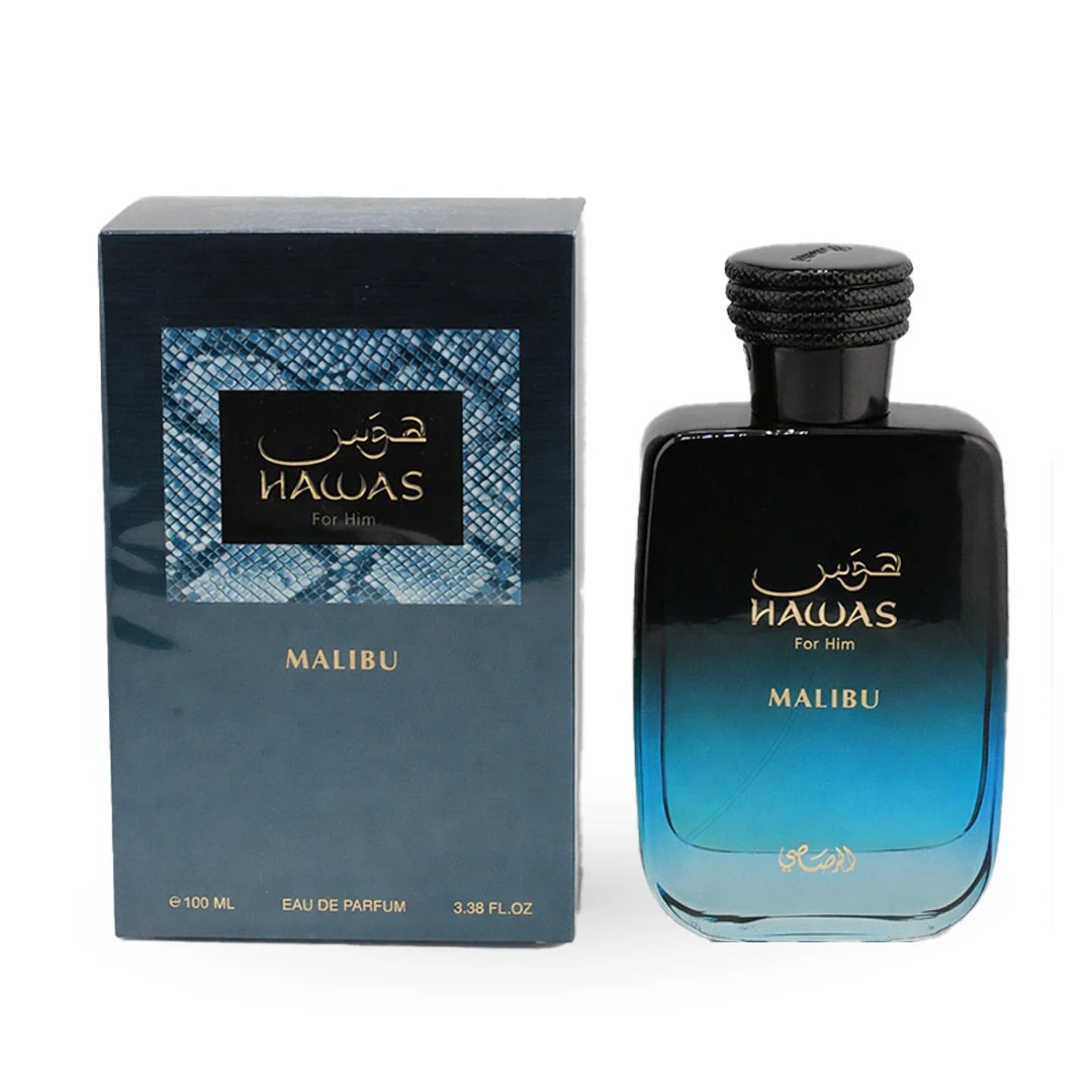 Rasasi Hawas Malibu For Him ED - Misting Bottle Fine 评论和价格