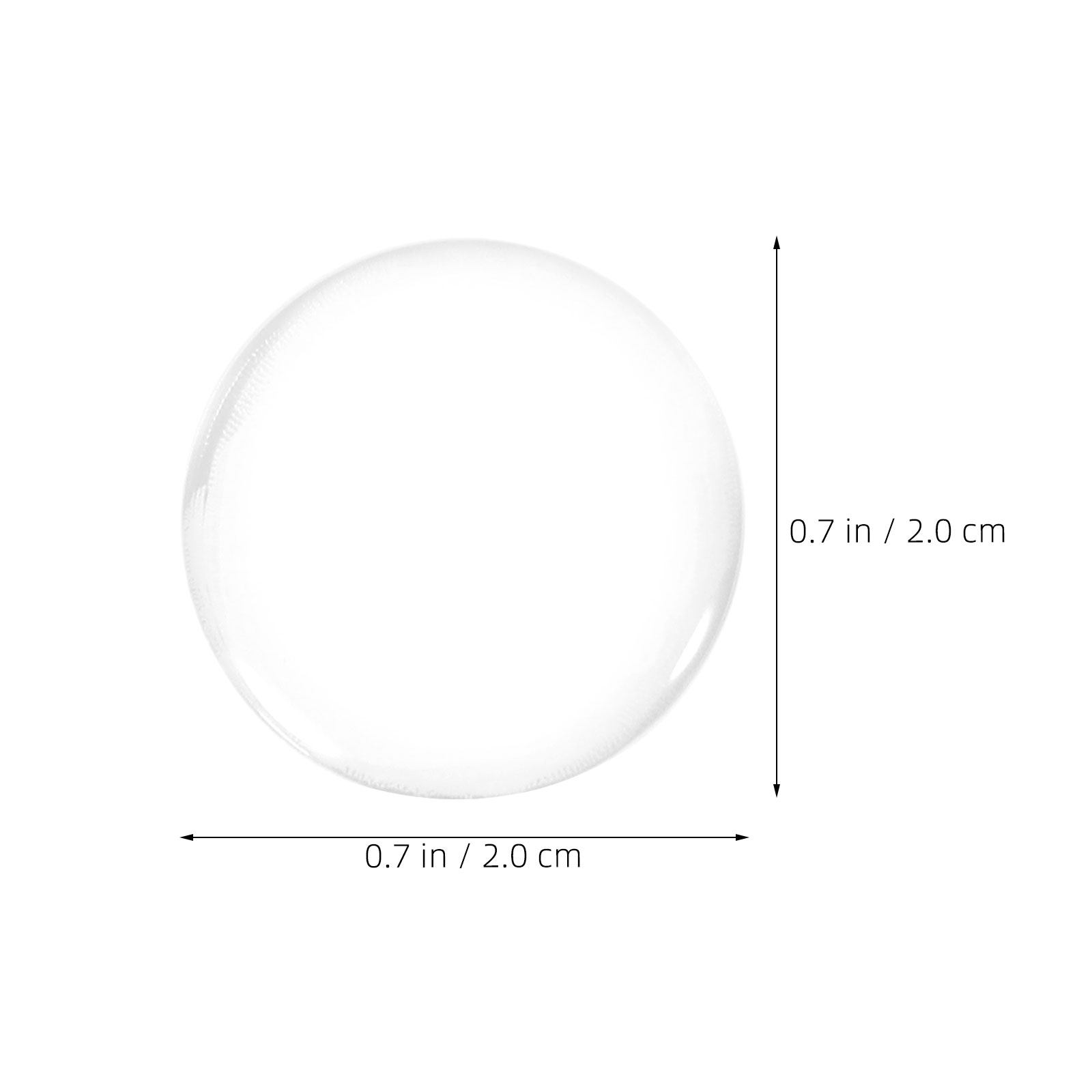 40Pcs Clear Round Epoxy Dome S - Plastic Dome Clear 评论和价格