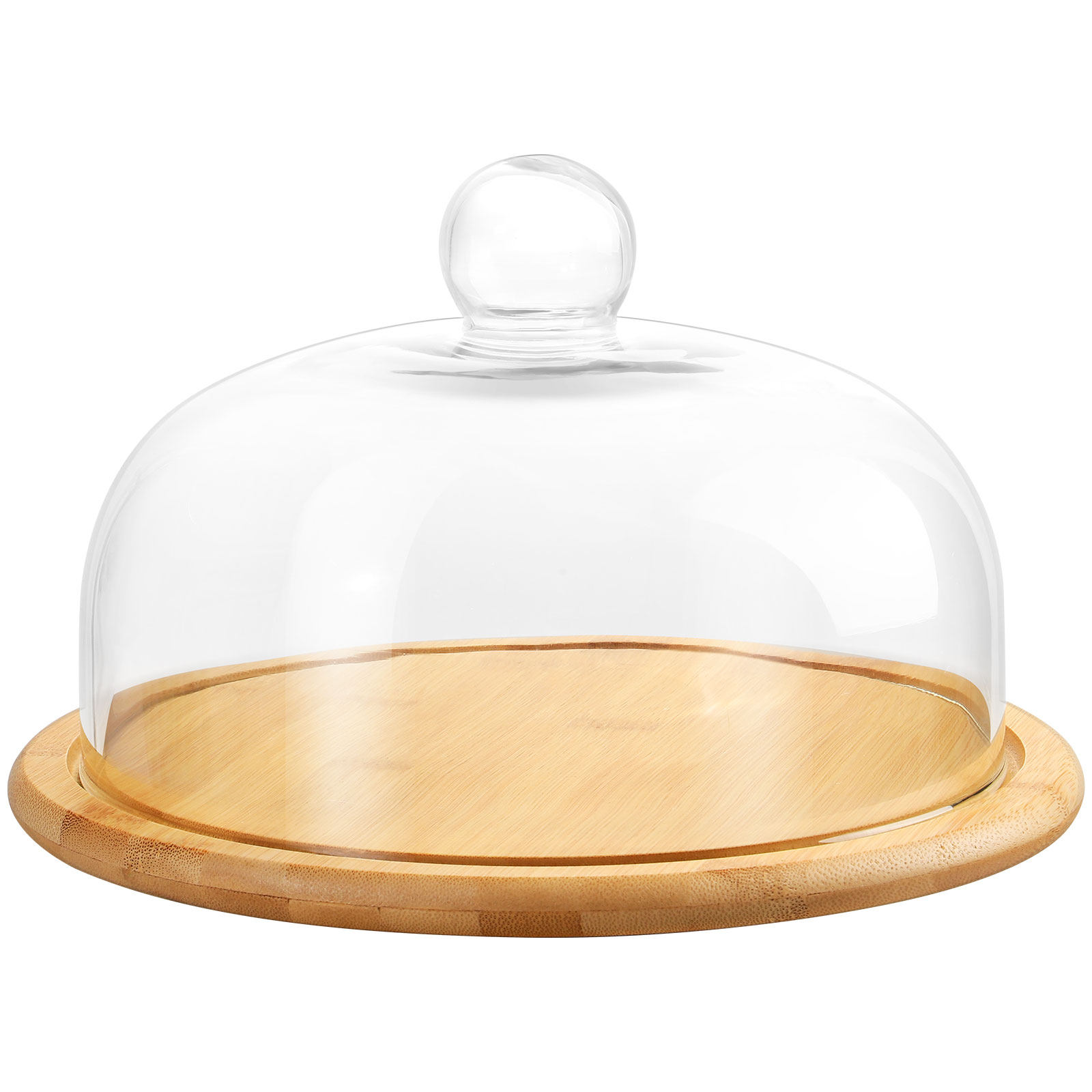 1Set Cake Glass Dome Cover Pre - Plastic Dome Clear 评论和价格